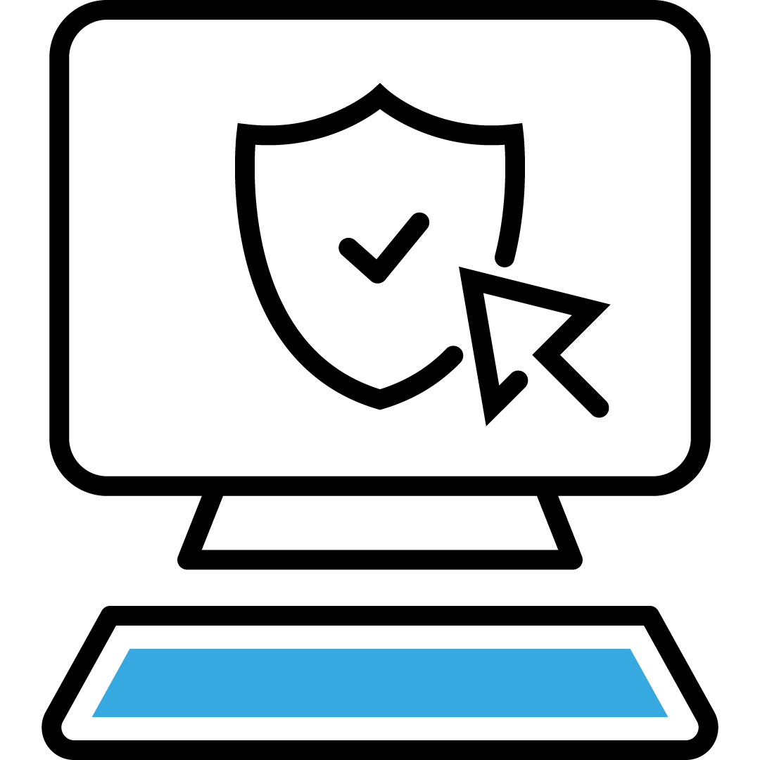 risk management and fraud detection icon