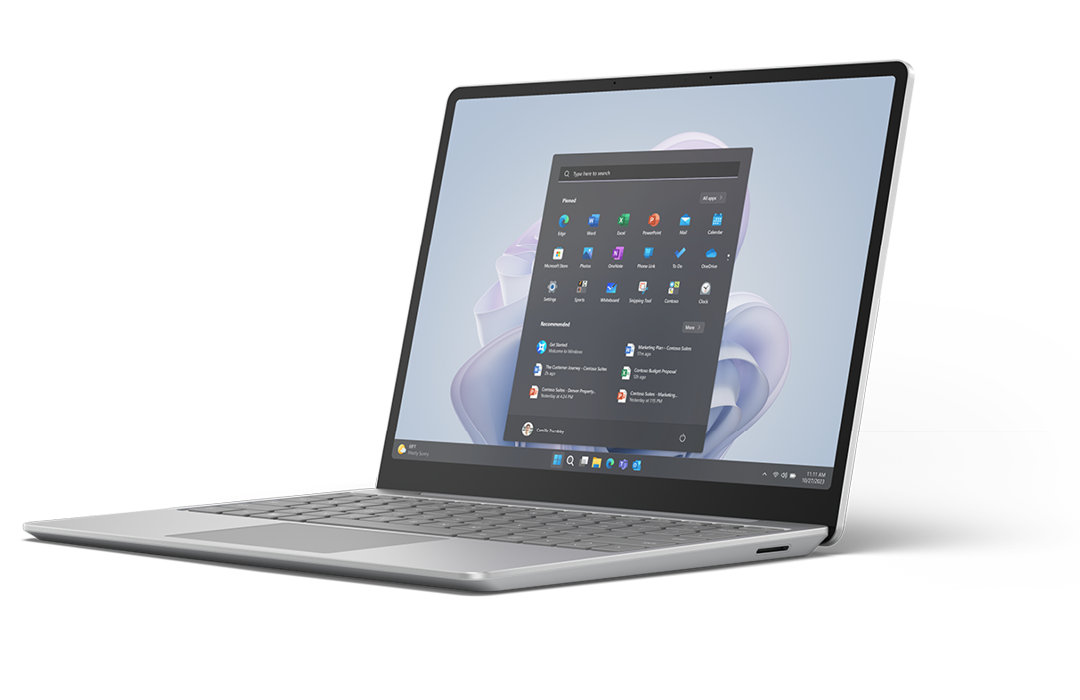 Image of a Microsoft Surface Laptop Go